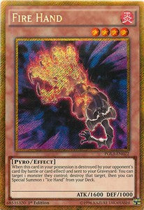 Fire Hand⁣ - Premium Gold: Infinite Gold⁣ (Gold Secret Rare)⁣ [022]