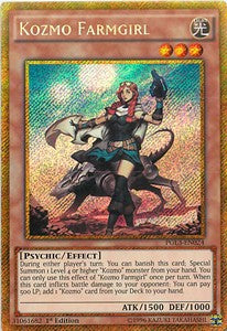 Kozmo Farmgirl⁣ - Premium Gold: Infinite Gold⁣ (Gold Secret Rare)⁣ [024]