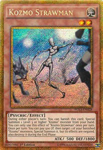 Kozmo Strawman⁣ - Premium Gold: Infinite Gold⁣ (Gold Secret Rare)⁣ [028]