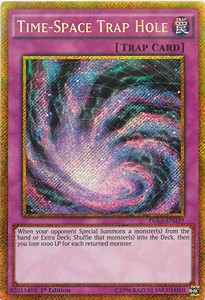 Time-Space Trap Hole⁣ - Premium Gold: Infinite Gold⁣ (Gold Secret Rare)⁣ [039]