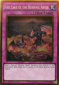 Fire Lake of the Burning Abyss⁣ - Premium Gold: Infinite Gold⁣ (Gold Rare)⁣ [098]