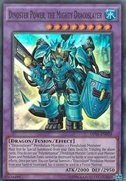 Dinoster Power, the Mighty Dracoslayer⁣ - OTS Tournament Pack 1⁣ (Super Rare)⁣ [010]
