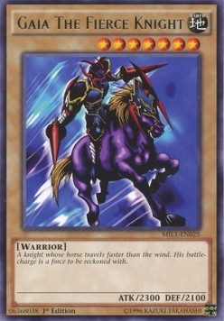 Gaia The Fierce Knight⁣ - Millennium Pack⁣ (Rare)⁣ [025]