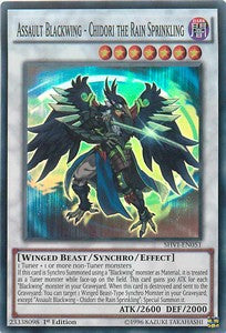 Assault Blackwing - Chidori the Rain Sprinkling⁣ - Shining Victories⁣ (Super Rare)⁣ [051]