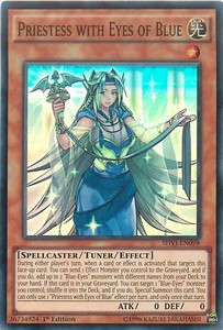 Priestess with Eyes of Blue⁣ - Shining Victories⁣ (Super Rare)⁣ [098]