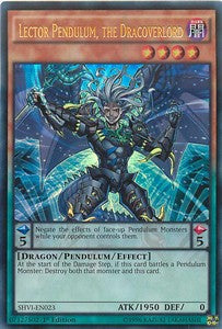 Lector Pendulum, the Dracoverlord⁣ - Shining Victories⁣ (Ultra Rare)⁣ [023]