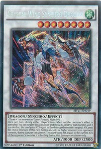 Crystal Wing Synchro Dragon⁣ - Shining Victories⁣ (Secret Rare)⁣ [049]