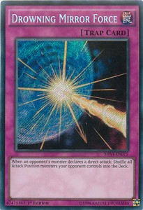 Drowning Mirror Force⁣ - Shining Victories⁣ (Secret Rare)⁣ [075]