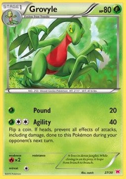Grovyle⁣ - XY Trainer Kit: Latias & Latios⁣ (Fixed)⁣ [27A]