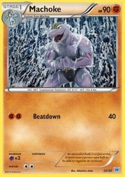Machoke⁣ - XY Trainer Kit: Latias & Latios⁣ (Fixed)⁣ [22O]