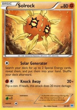 Solrock⁣ - XY Trainer Kit: Latias & Latios⁣ (Fixed)⁣ [26O]