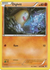 Diglett⁣ - Fates Collide⁣ (Common)⁣ [36]