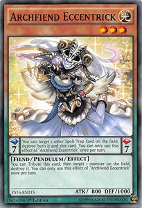 Archfiend Eccentrick⁣ - Starter Deck: Yuya⁣ (Common)⁣ [015]