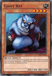 Giant Rat⁣ - Starter Deck: Yuya⁣ (Common)⁣ [020]
