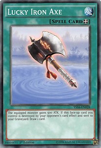 Lucky Iron Axe⁣ - Starter Deck: Yuya⁣ (Common)⁣ [028]