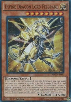 Divine Dragon Lord Felgrand⁣ - Structure Deck: Rise of the True Dragons⁣ (Ultra Rare)⁣ [001]