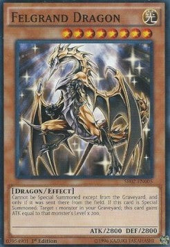 Felgrand Dragon - Structure Deck: Rise of the True Dragons (Common) [SR02-005]
