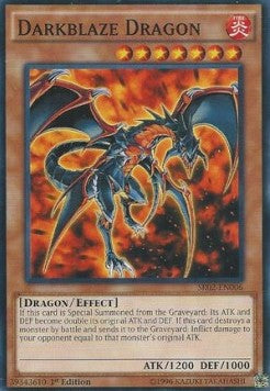 Darkblaze Dragon⁣ - Structure Deck: Rise of the True Dragons⁣ (Common)⁣ [006]