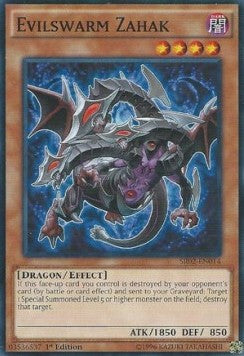 Evilswarm Zahak⁣ - Structure Deck: Rise of the True Dragons⁣ (Common)⁣ [014]