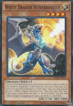 White Dragon Wyverburster⁣ - Structure Deck: Rise of the True Dragons⁣ (Common)⁣ [016]