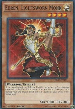 Ehren, Lightsworn Monk⁣ - Structure Deck: Rise of the True Dragons⁣ (Common)⁣ [021]