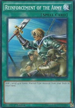 Reinforcement of the Army⁣ - Structure Deck: Rise of the True Dragons⁣ (Common)⁣ [031]