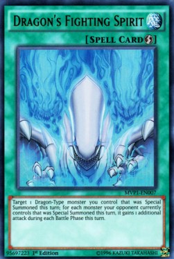 Dragon's Fighting Spirit (V.1 - Ultra Rare)⁣ - The Dark Side of Dimensions Movie Pack⁣ (Ultra Rare)⁣ [007]