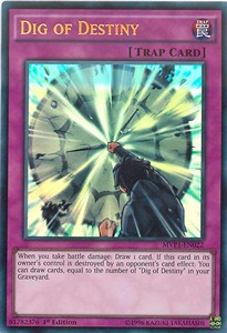 Dig of Destiny (V.1 - Ultra Rare)⁣ - The Dark Side of Dimensions Movie Pack⁣ (Ultra Rare)⁣ [022]