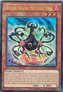 Vulcan Dragni the Cubic King (V.1 - Ultra Rare)⁣ - The Dark Side of Dimensions Movie Pack⁣ (Ultra Rare)⁣ [037]