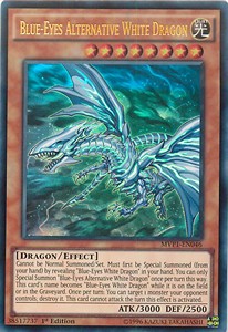 Blue-Eyes Alternative White Dragon (V.1 - Ultra Rare)⁣ - The Dark Side of Dimensions Movie Pack⁣ (Ultra Rare)⁣ [046]
