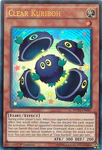 Clear Kuriboh (V.1 - Ultra Rare) - The Dark Side of Dimensions Movie Pack (Ultra Rare) [MVP1-047]
