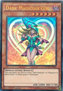 Dark Magician Girl (V.1 - Ultra Rare)⁣ - The Dark Side of Dimensions Movie Pack⁣ (Ultra Rare)⁣ [056]