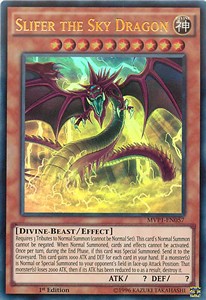 Slifer the Sky Dragon (V.1 - Ultra Rare)⁣ - The Dark Side of Dimensions Movie Pack⁣ (Ultra Rare)⁣ [057]