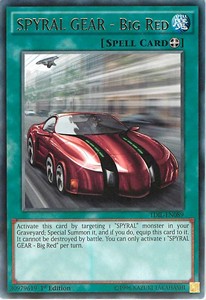 SPYRAL GEAR - Big Red (V.1 - Rare)⁣ - The Dark Illusion⁣ (Rare)⁣ [089]