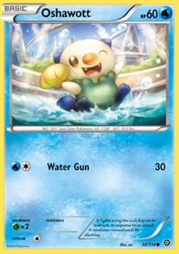Oshawott⁣ - Steam Siege⁣ (Common)⁣ [30]