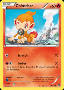 Chimchar⁣ - Steam Siege⁣ (Common)⁣ [18]