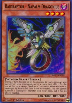 Raidraptor - Napalm Dragonius⁣ - Dragons of Legend: Unleashed⁣ (Ultra Rare)⁣ [004]