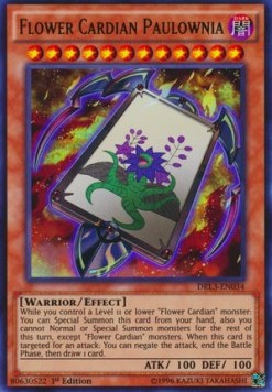 Flower Cardian Paulownia⁣ - Dragons of Legend: Unleashed⁣ (Ultra Rare)⁣ [034]