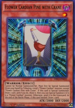 Flower Cardian Pine with Crane⁣ - Dragons of Legend: Unleashed⁣ (Ultra Rare)⁣ [035]