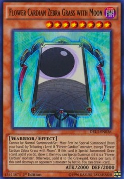 Flower Cardian Zebra Grass with Moon⁣ - Dragons of Legend: Unleashed⁣ (Ultra Rare)⁣ [036]