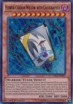 Flower Cardian Willow with Calligrapher⁣ - Dragons of Legend: Unleashed⁣ (Ultra Rare)⁣ [037]