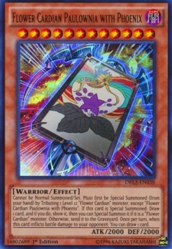 Flower Cardian Paulownia with Phoenix⁣ - Dragons of Legend: Unleashed⁣ (Ultra Rare)⁣ [038]
