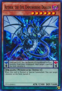 Aether, the Evil Empowering Dragon⁣ - 2016 Mega-Tins⁣ (Super Rare)⁣ [011]