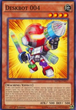 Deskbot 004⁣ - 2016 Mega-Tin Mega Pack⁣ (Common)⁣ [017]