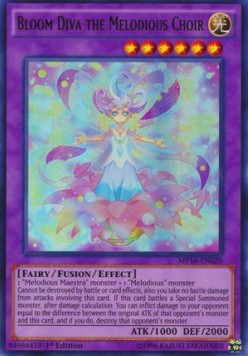 Bloom Diva the Melodious Choir - 2016 Mega-Tin Mega Pack (Ultra Rare) [MP16-020]