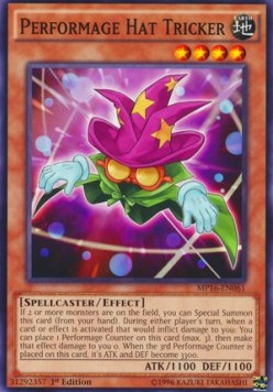 Performage Hat Tricker⁣ - 2016 Mega-Tin Mega Pack⁣ (Common)⁣ [061]