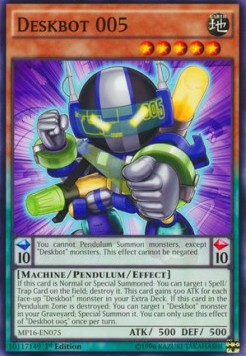 Deskbot 005⁣ - 2016 Mega-Tin Mega Pack⁣ (Common)⁣ [075]