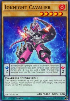 Igknight Cavalier⁣ - 2016 Mega-Tin Mega Pack⁣ (Common)⁣ [130]