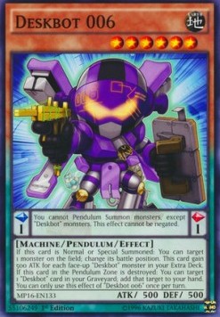 Deskbot 006⁣ - 2016 Mega-Tin Mega Pack⁣ (Common)⁣ [133]