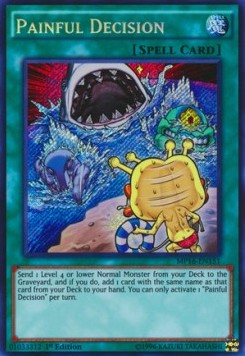 Painful Decision⁣ - 2016 Mega-Tin Mega Pack⁣ (Secret Rare)⁣ [151]